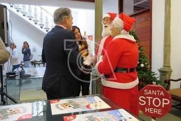 Música e ilusión en grandes dosis para recibir a Papá y Mamá Noel en Los Llanos (Foto TA)